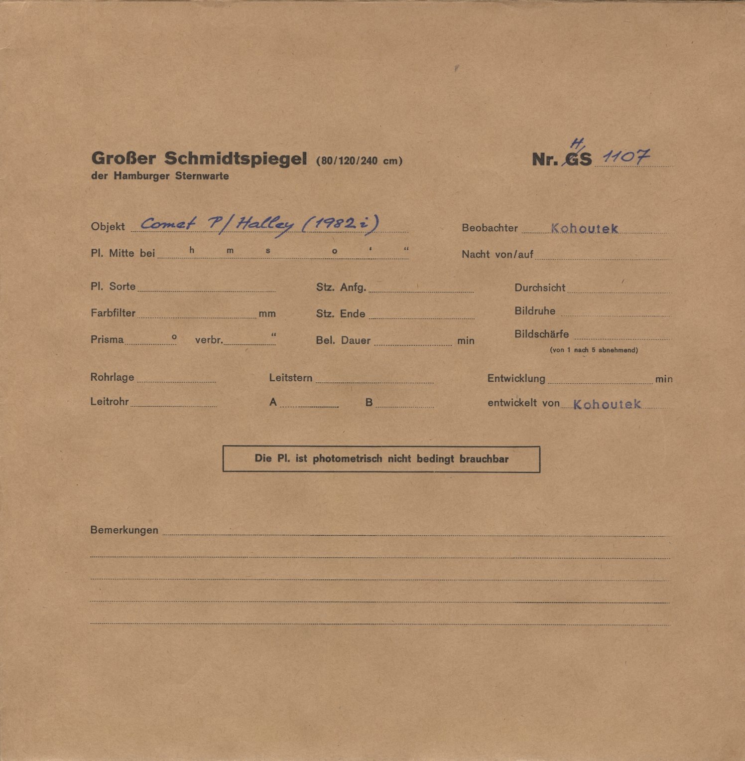 Logpage