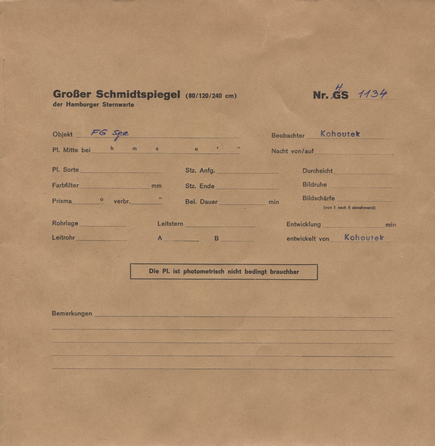 Logpage