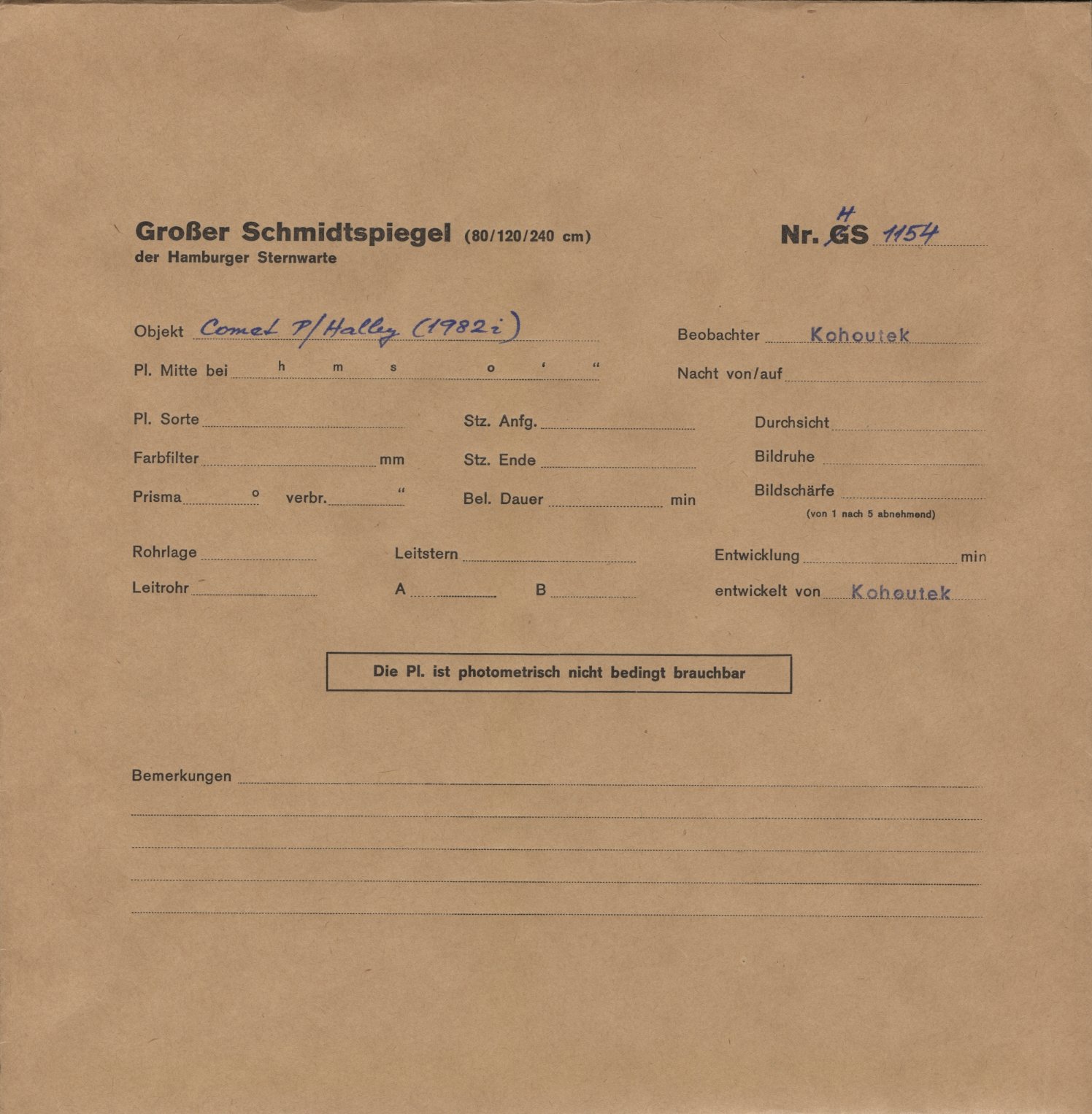 Logpage