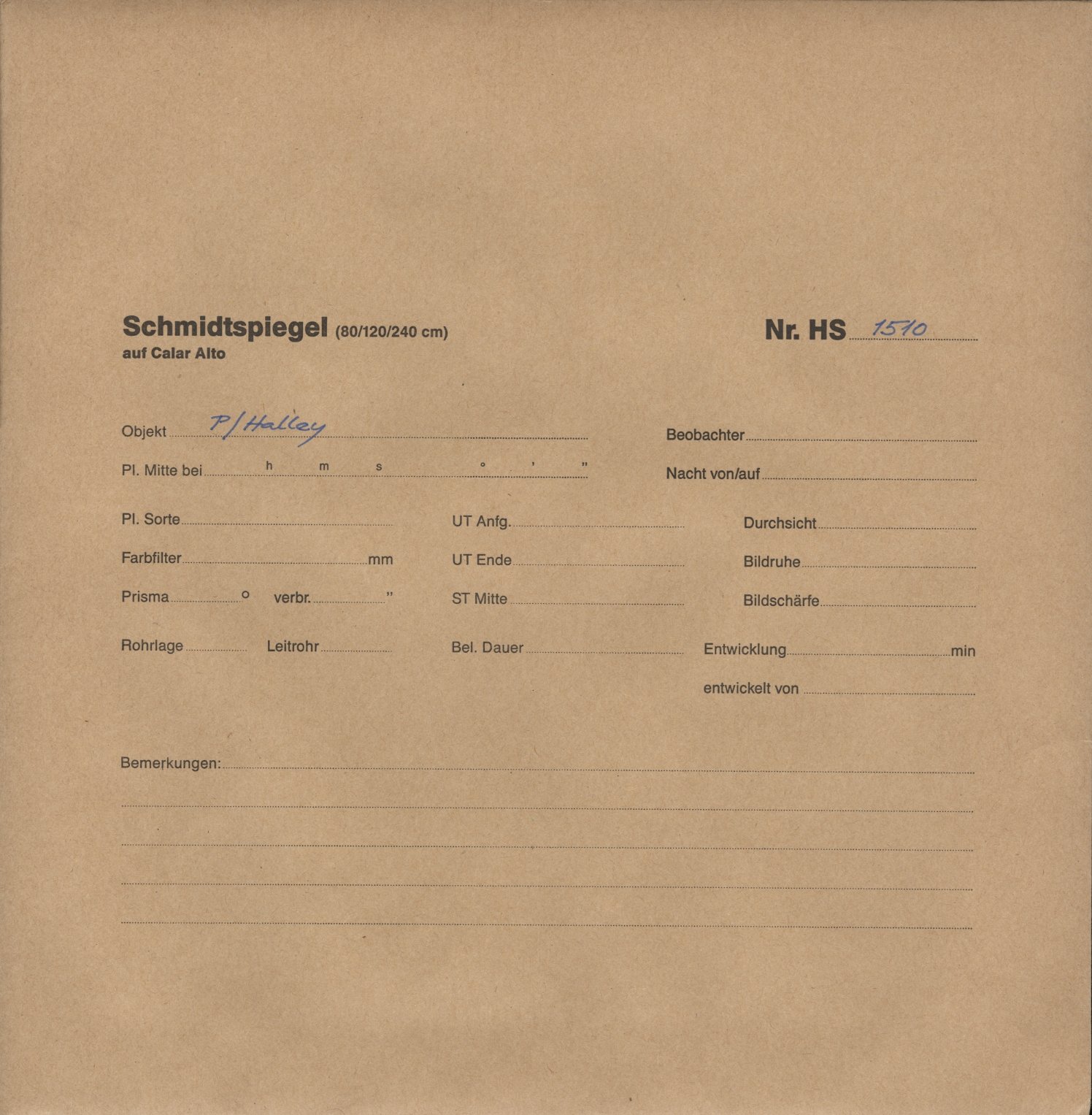 Logpage