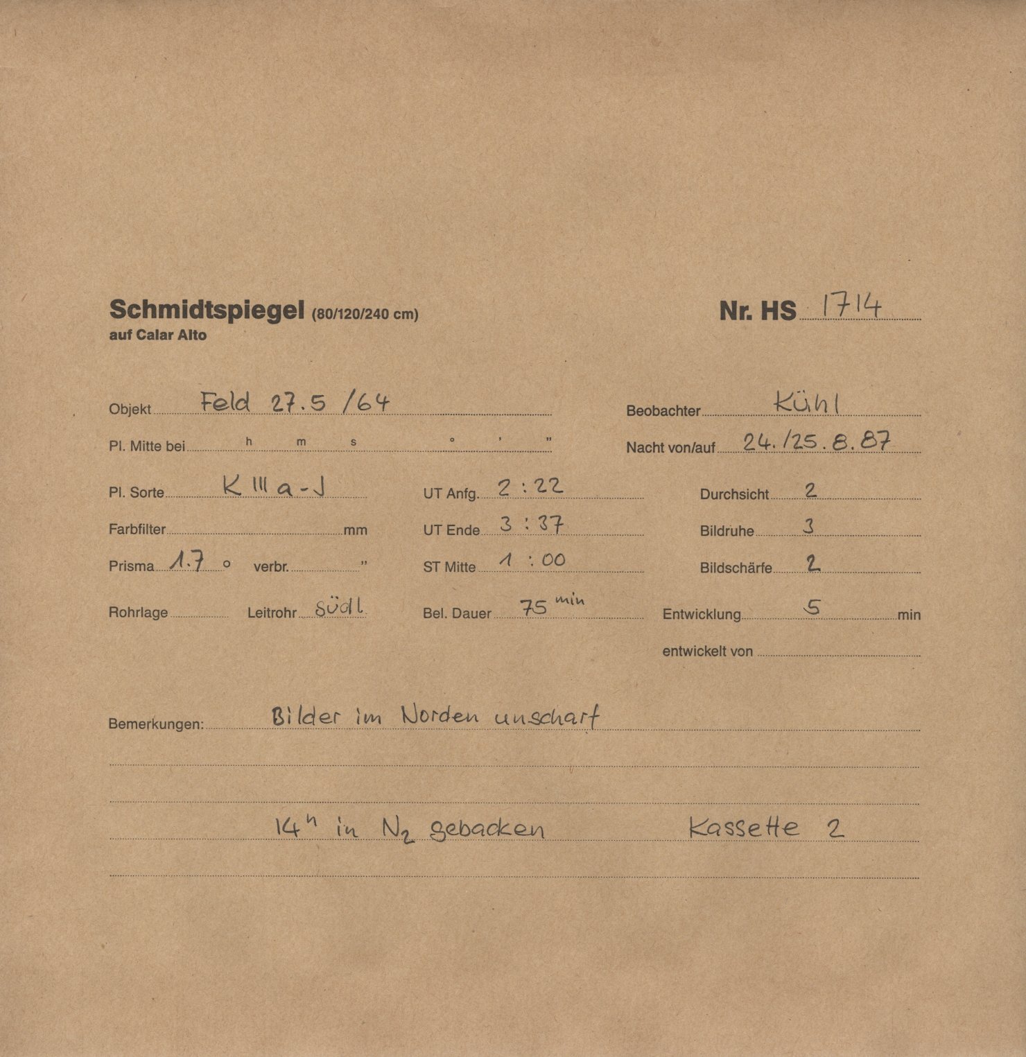 Plate envelope