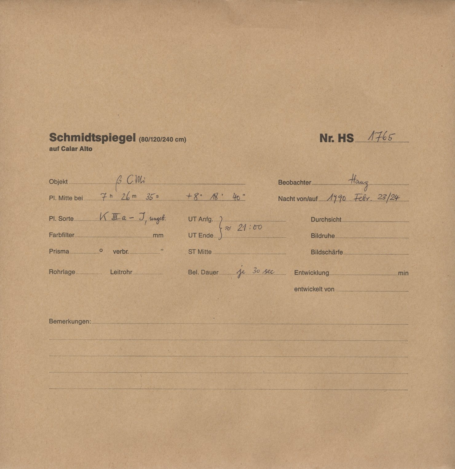 Logpage