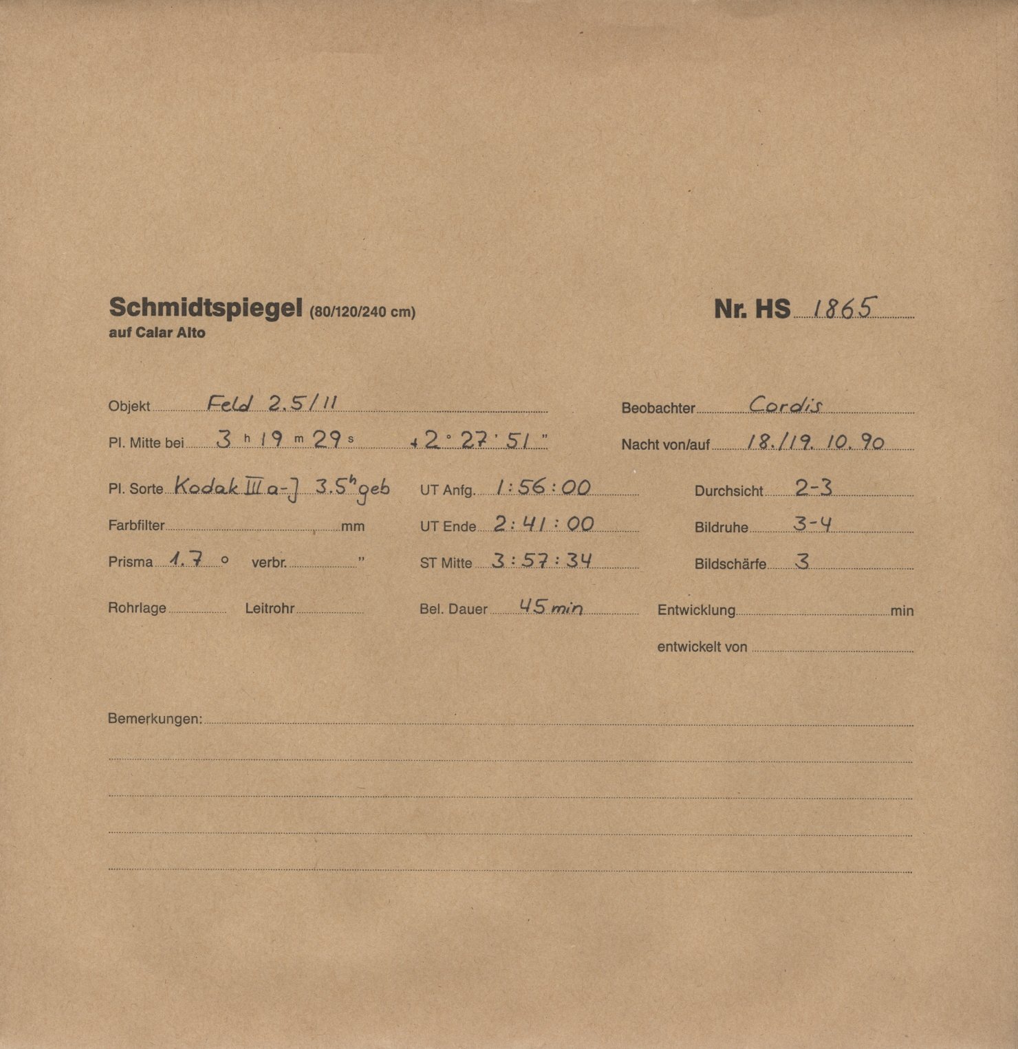 Plate envelope