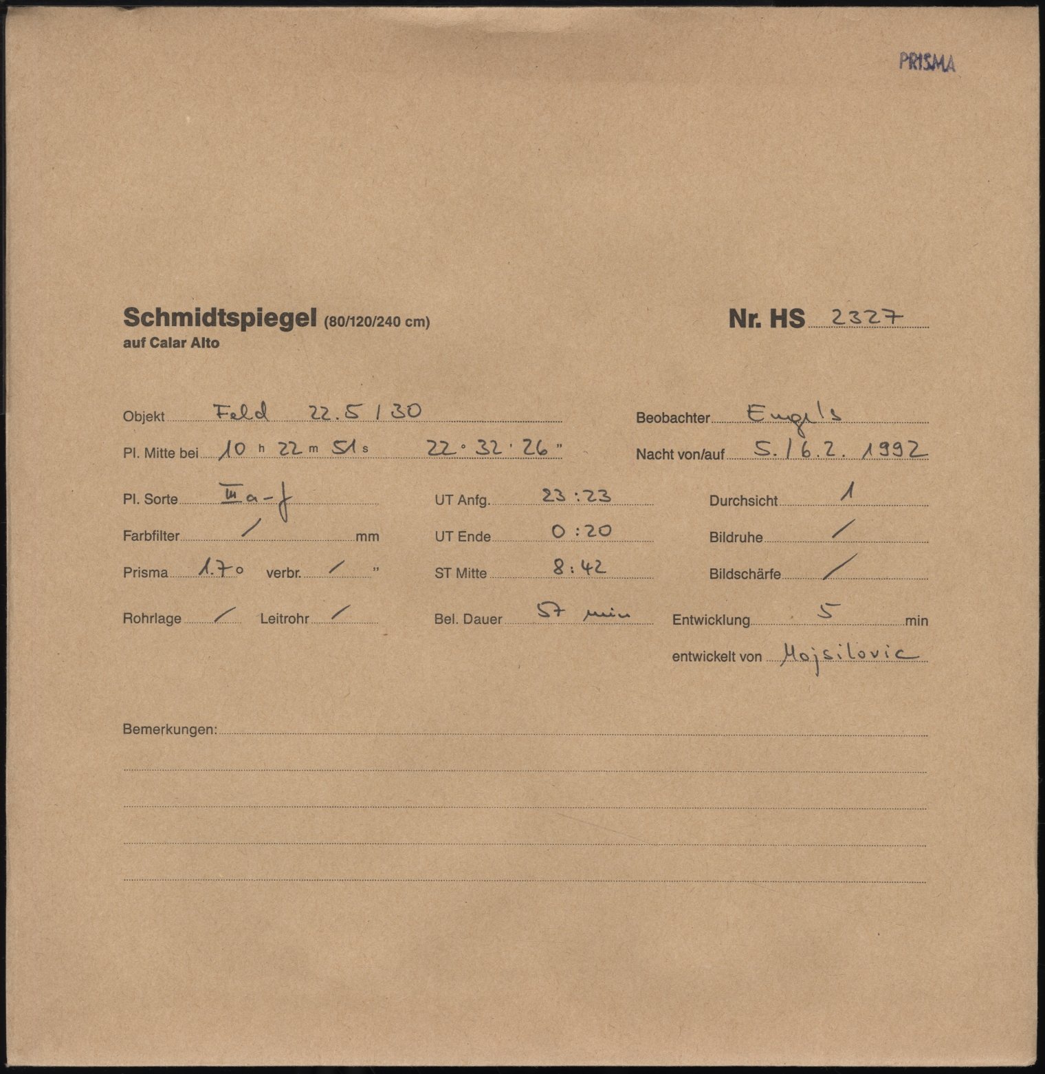 Logpage