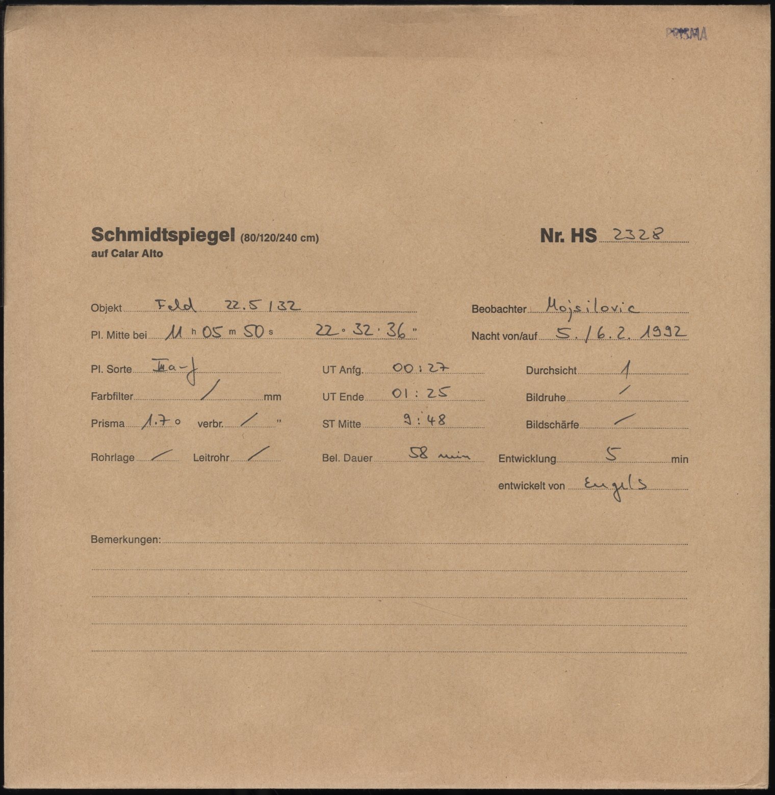 Logpage
