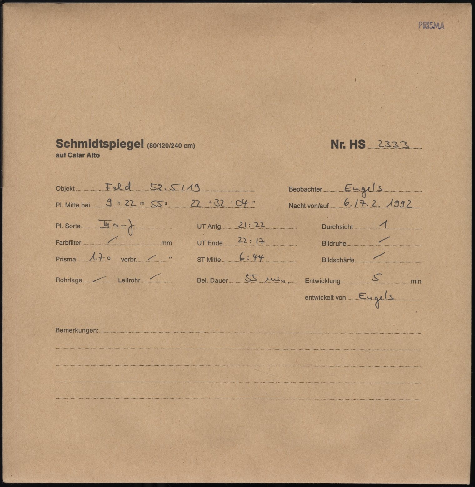 Logpage