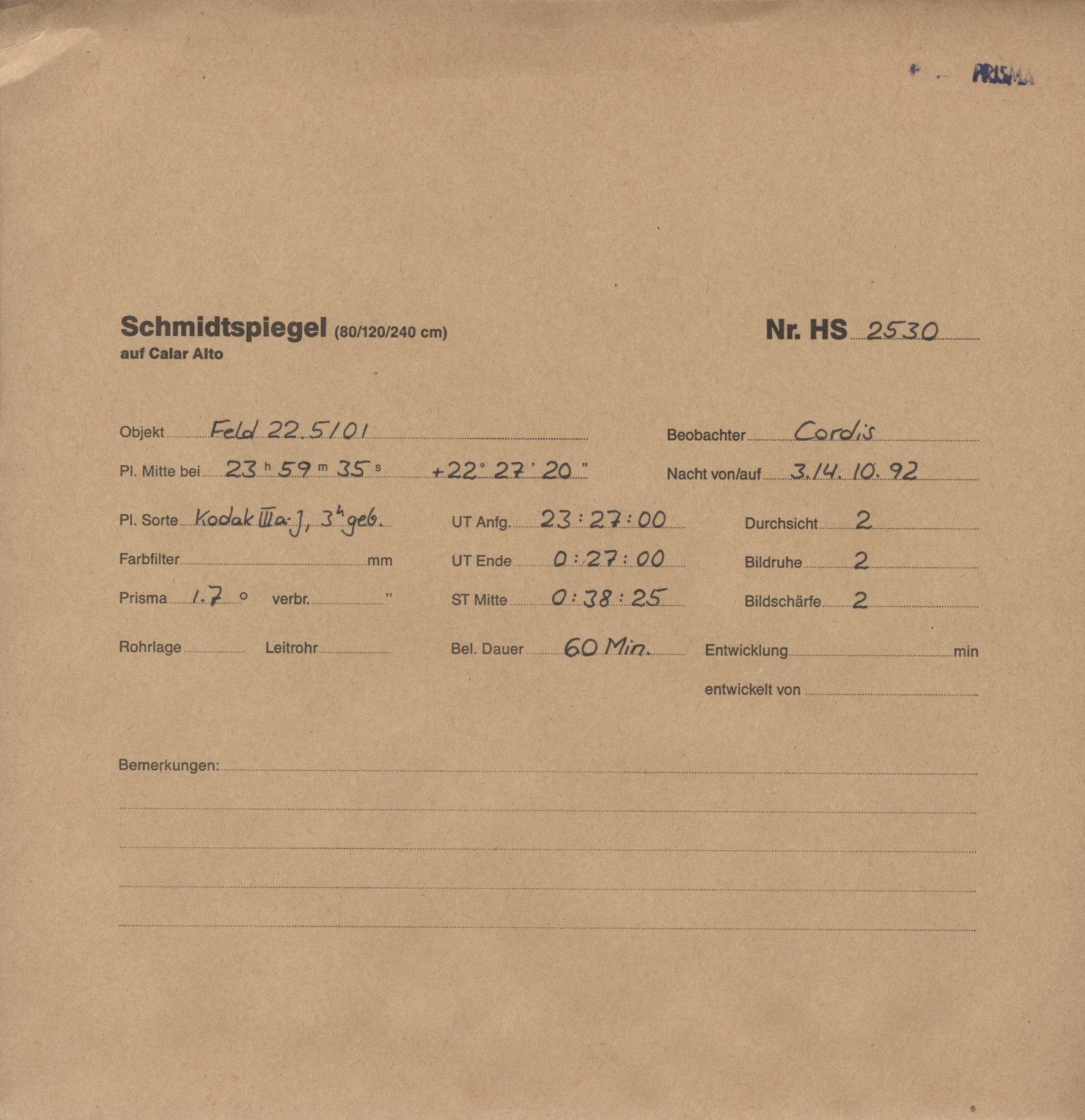 Logpage