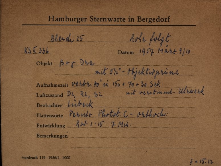 Plate envelope