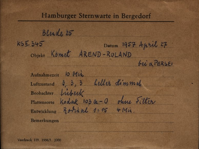 Plate envelope