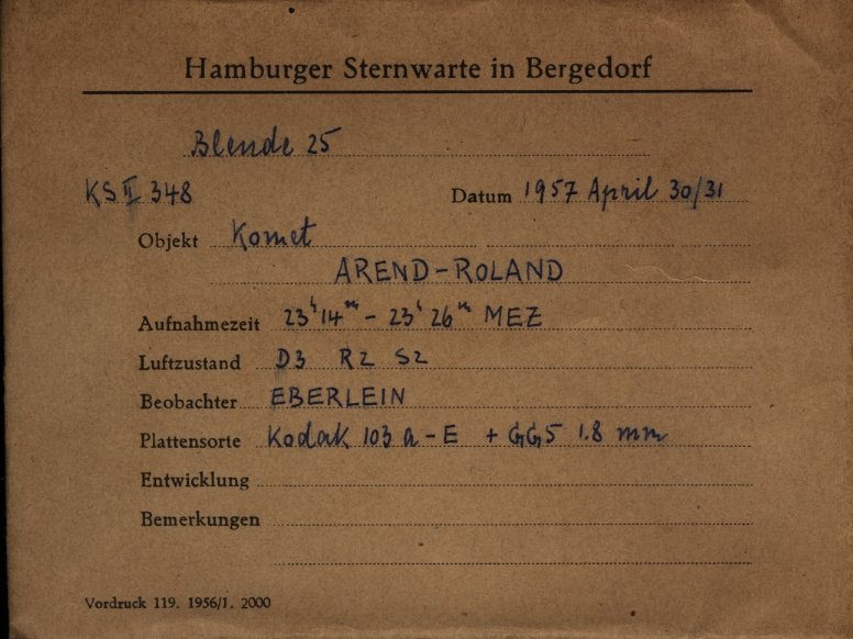 Plate envelope