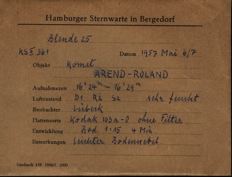 Plate envelope