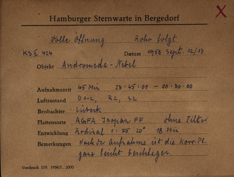 Plate envelope