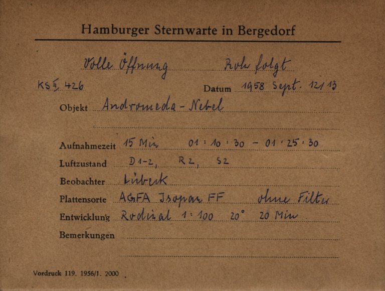 Plate envelope
