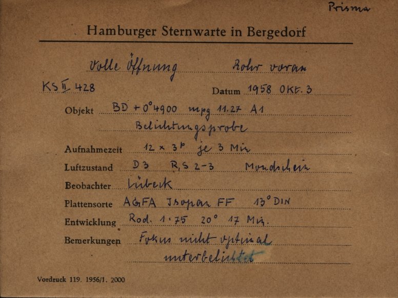 Plate envelope