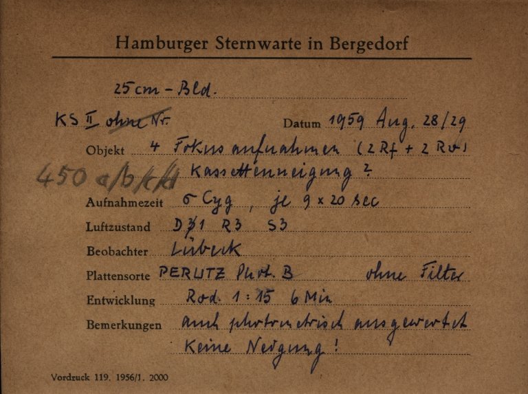 Plate envelope