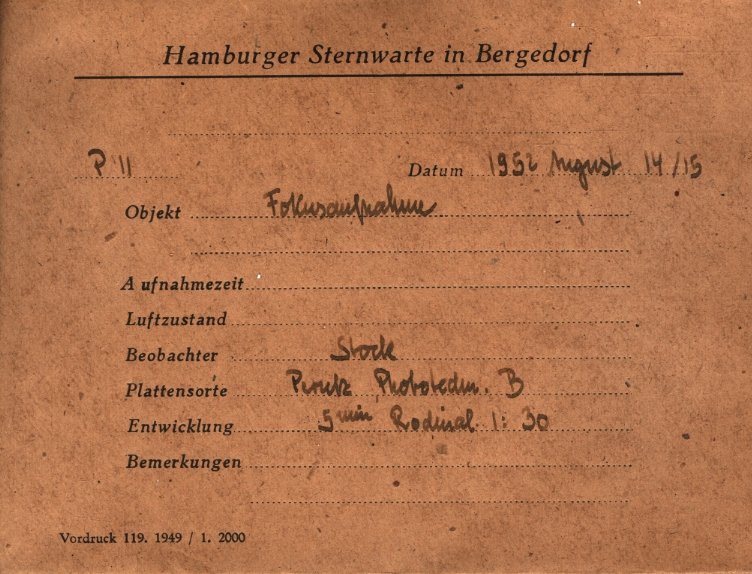 Plate envelope
