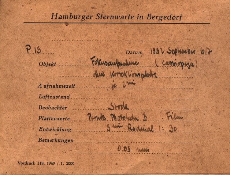 Plate envelope
