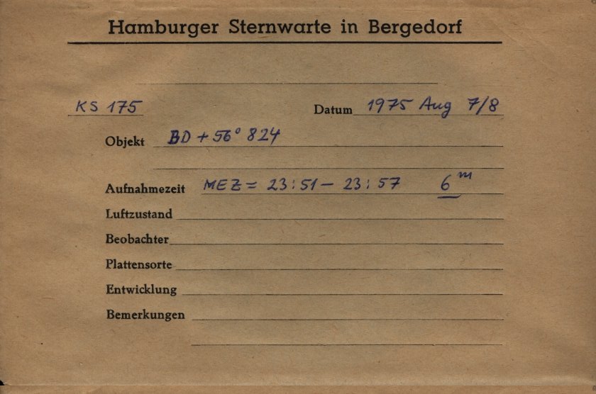 Plate envelope