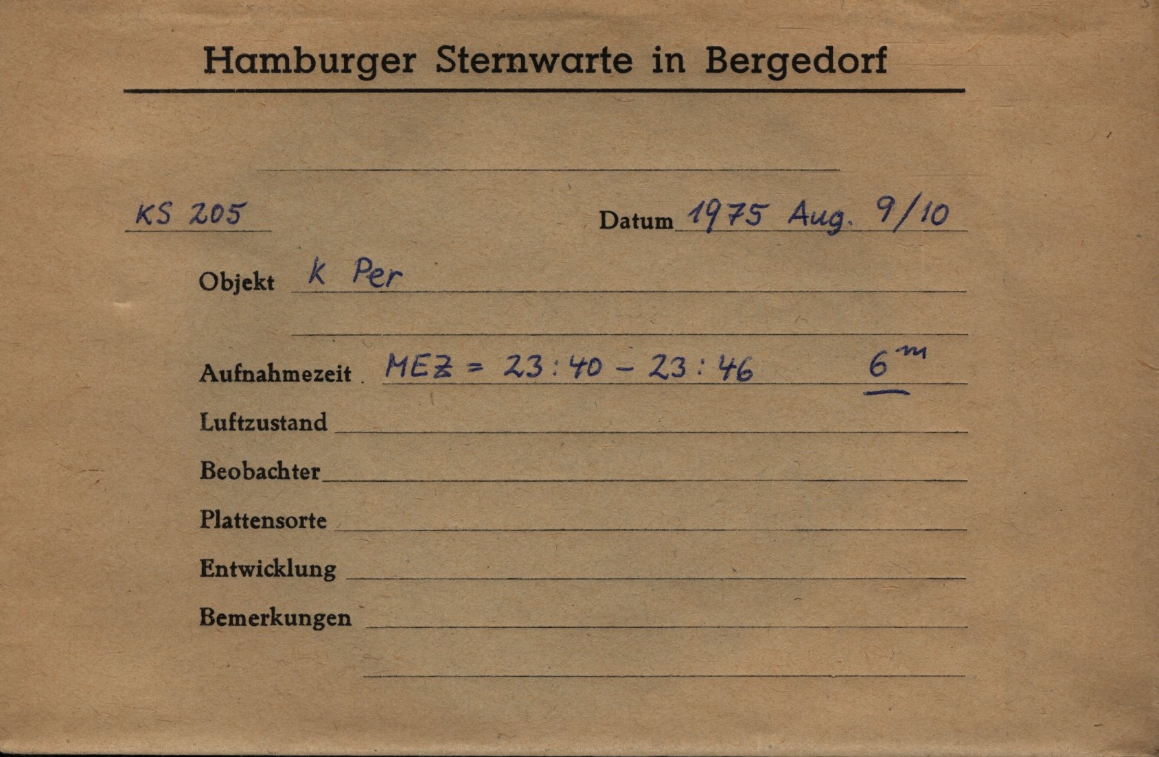Plate envelope