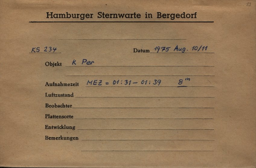 Plate envelope