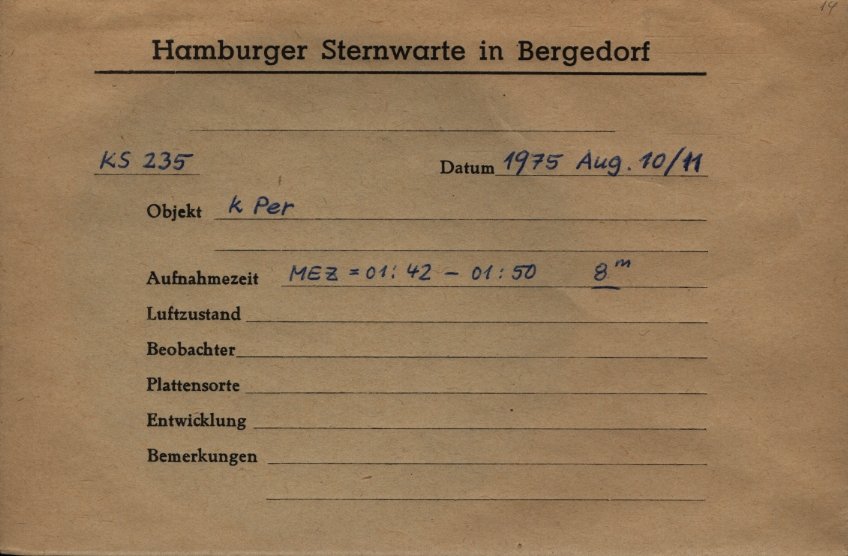 Plate envelope
