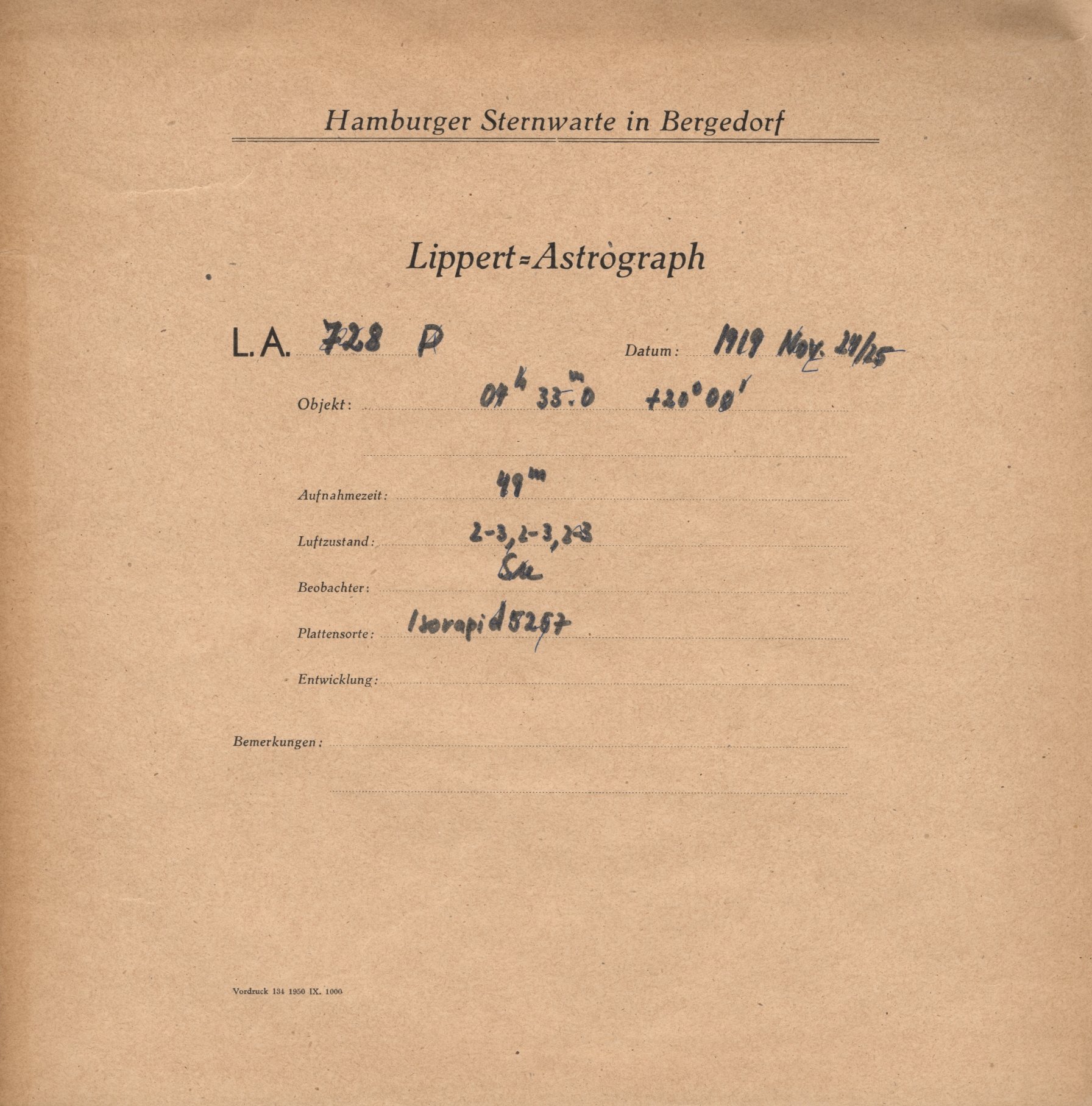 Logpage