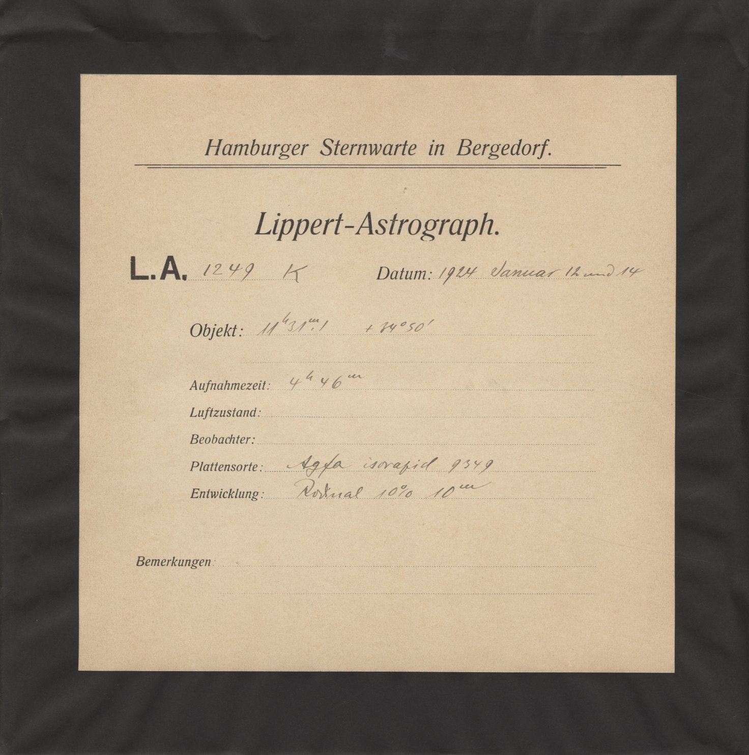 Logpage