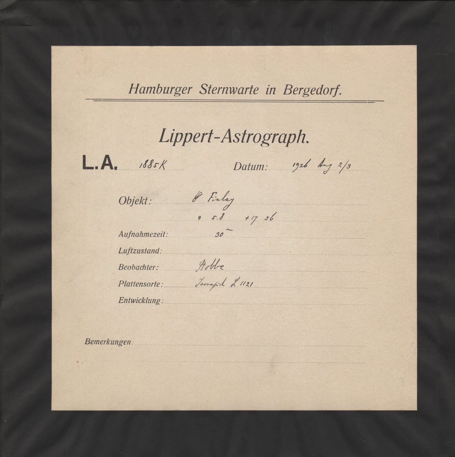 Logpage