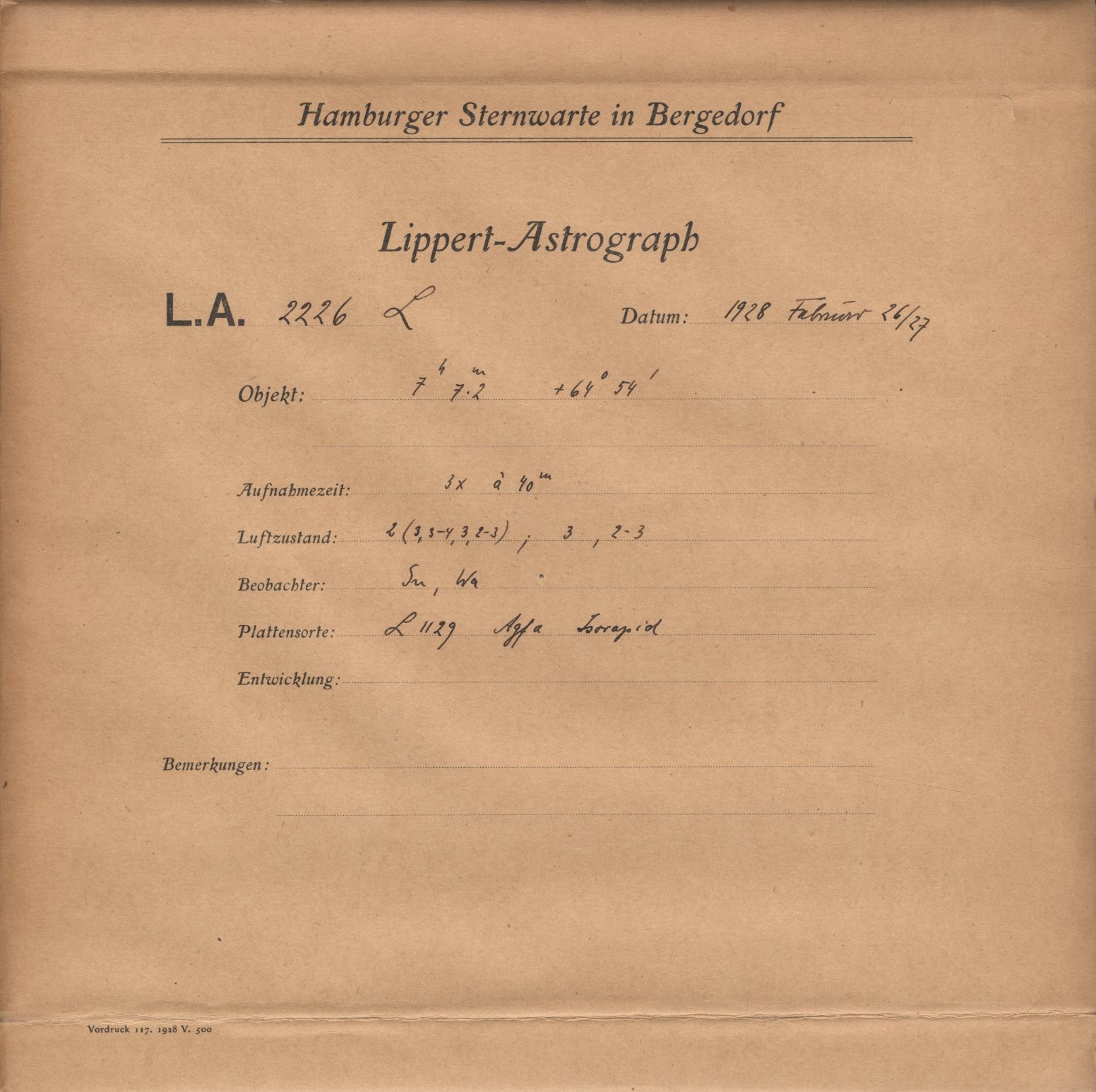 Logpage