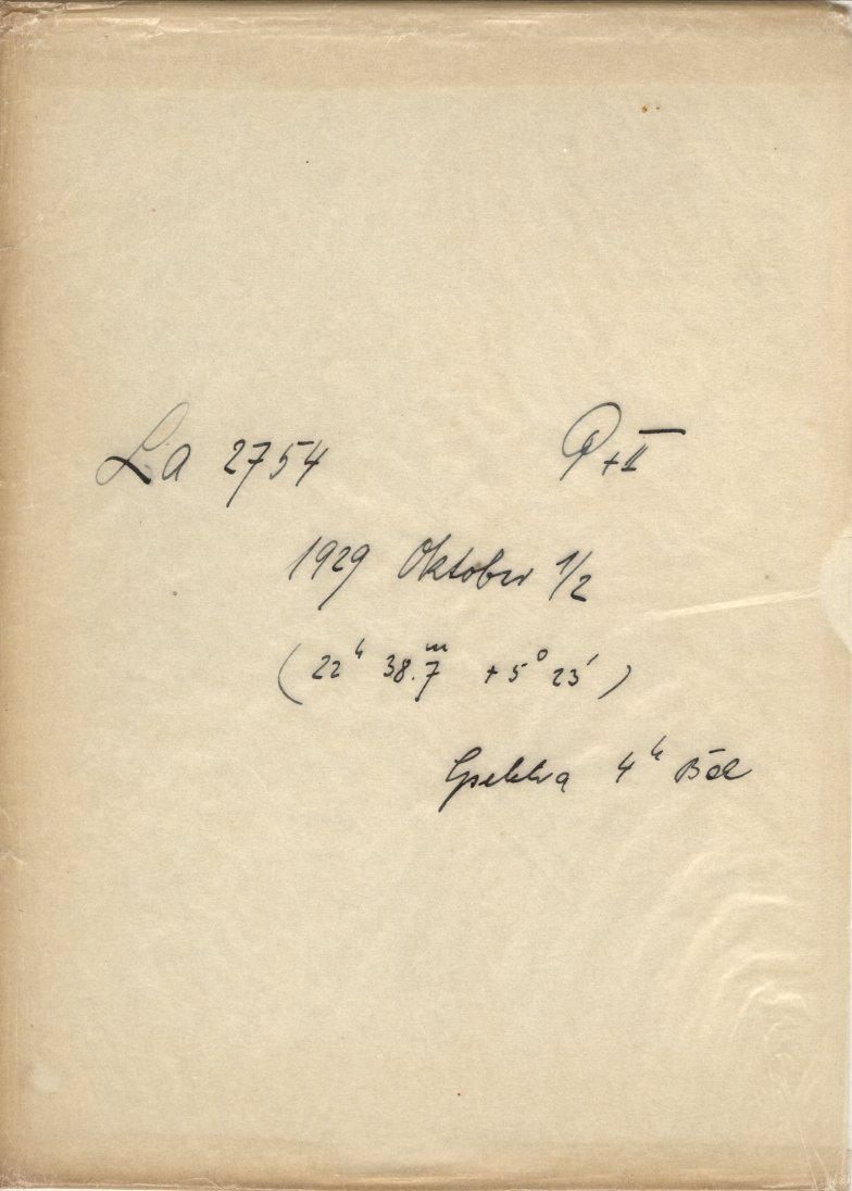 Plate envelope