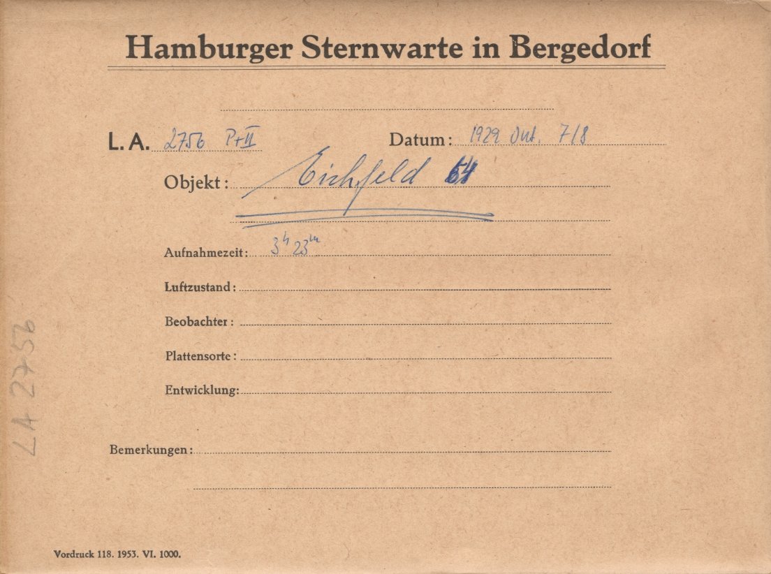 Plate envelope