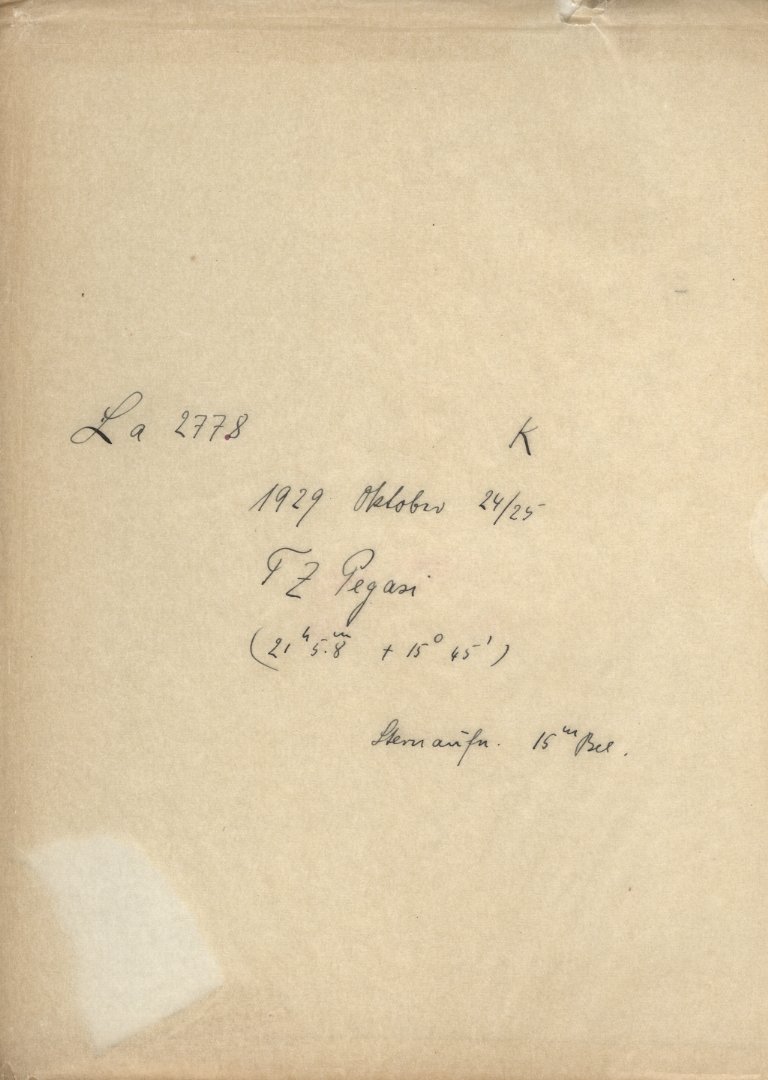 Plate envelope