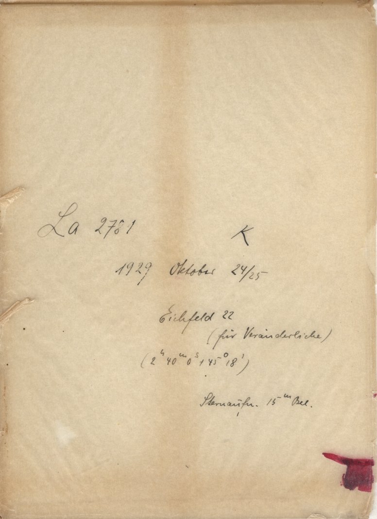 Plate envelope