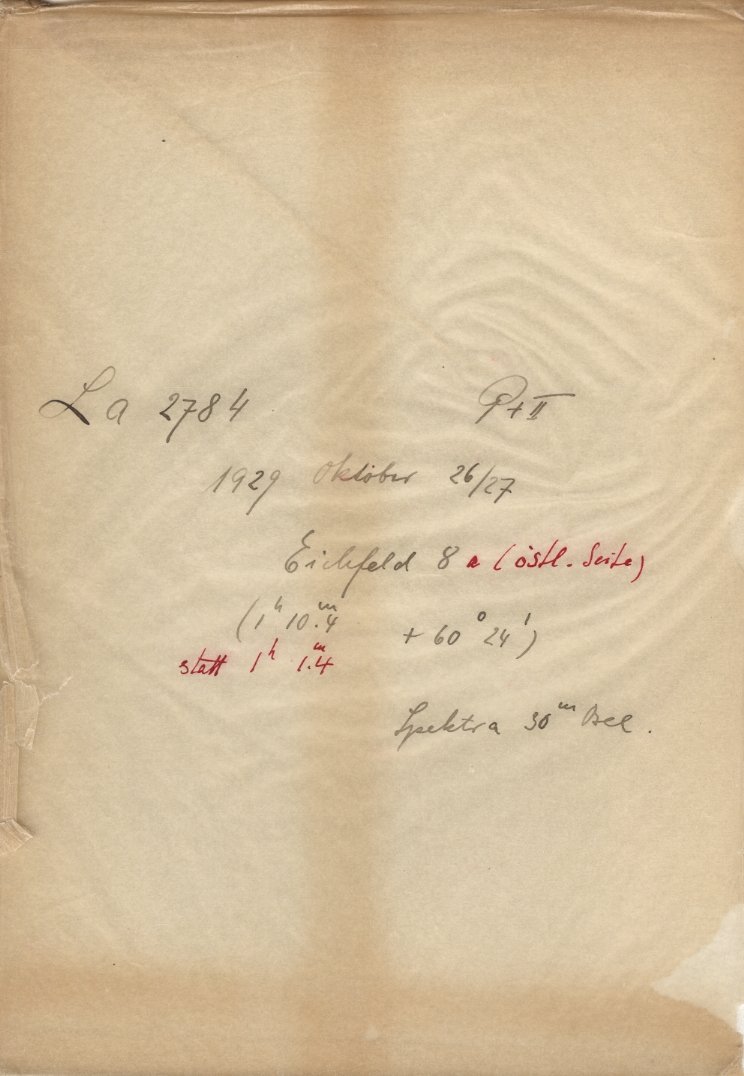 Plate envelope