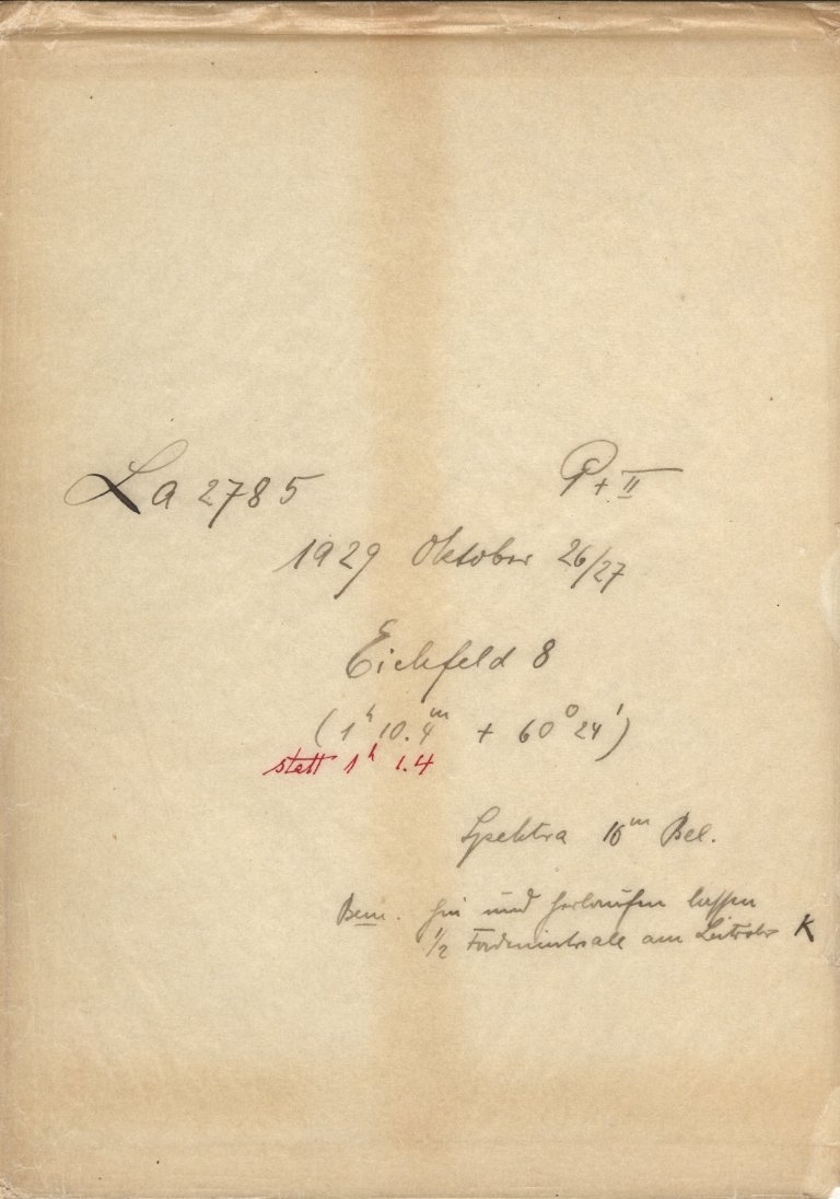 Plate envelope