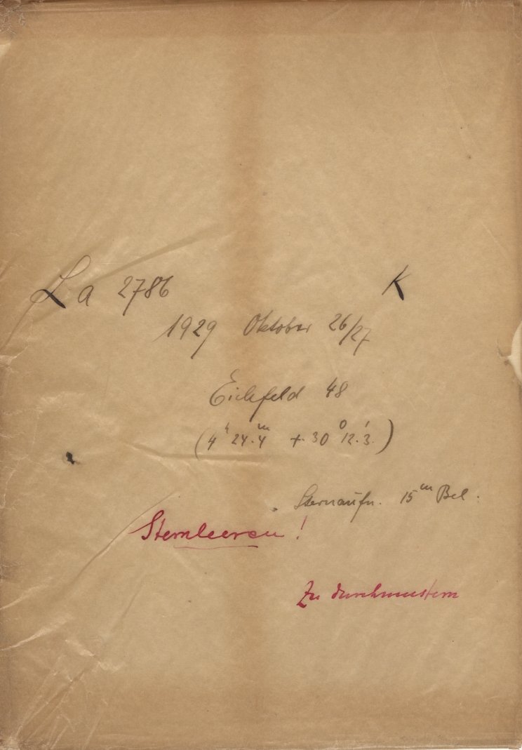 Plate envelope