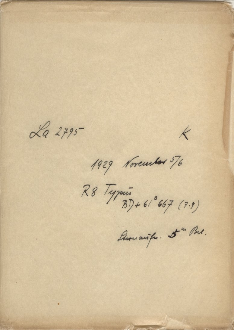 Plate envelope