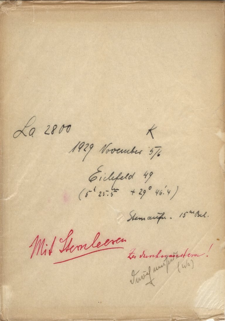 Plate envelope