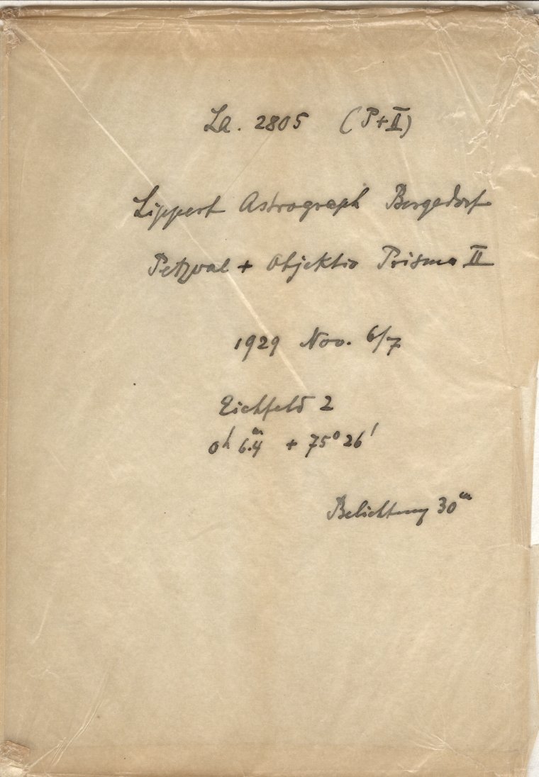 Plate envelope