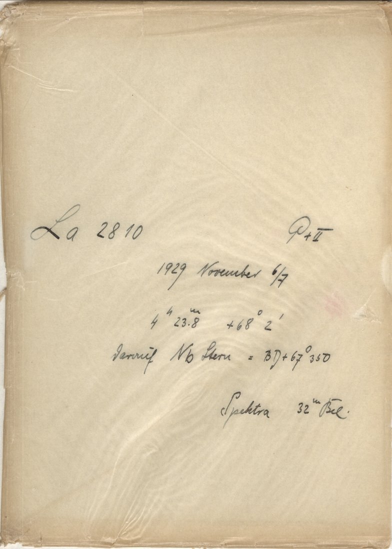 Plate envelope