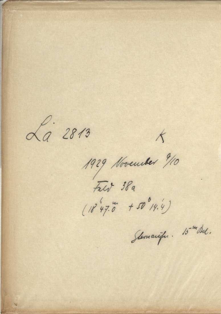 Plate envelope