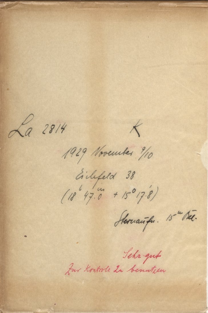 Plate envelope