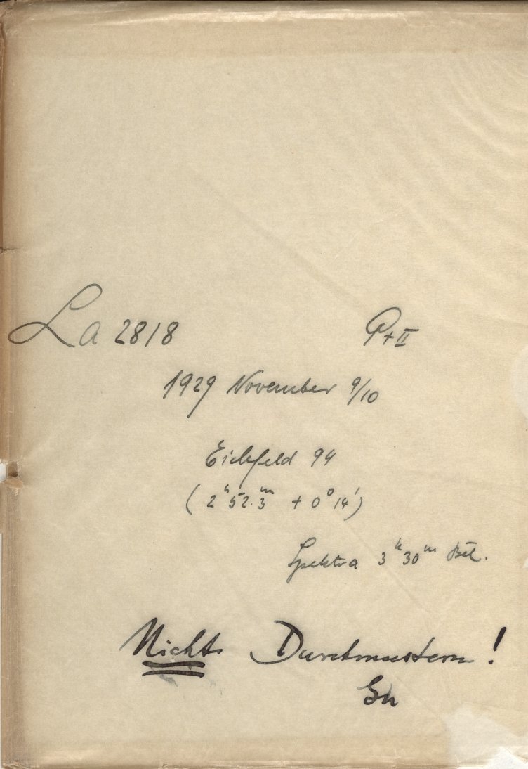 Plate envelope