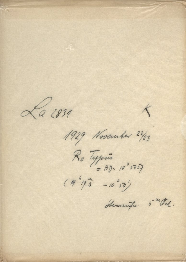 Plate envelope
