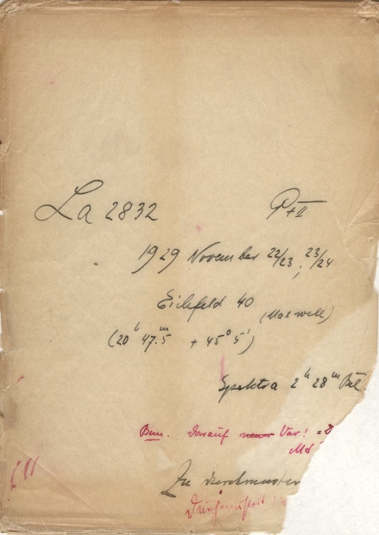 Plate envelope