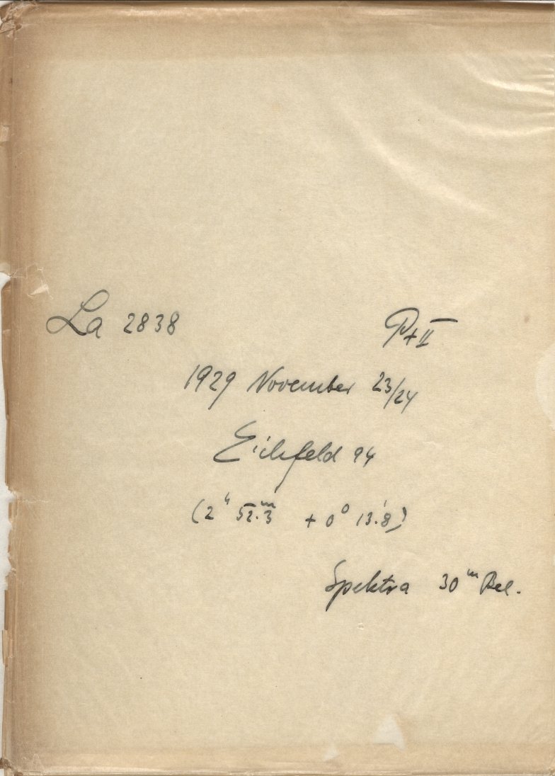 Plate envelope