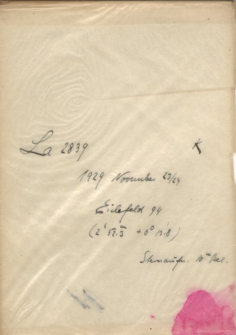 Plate envelope