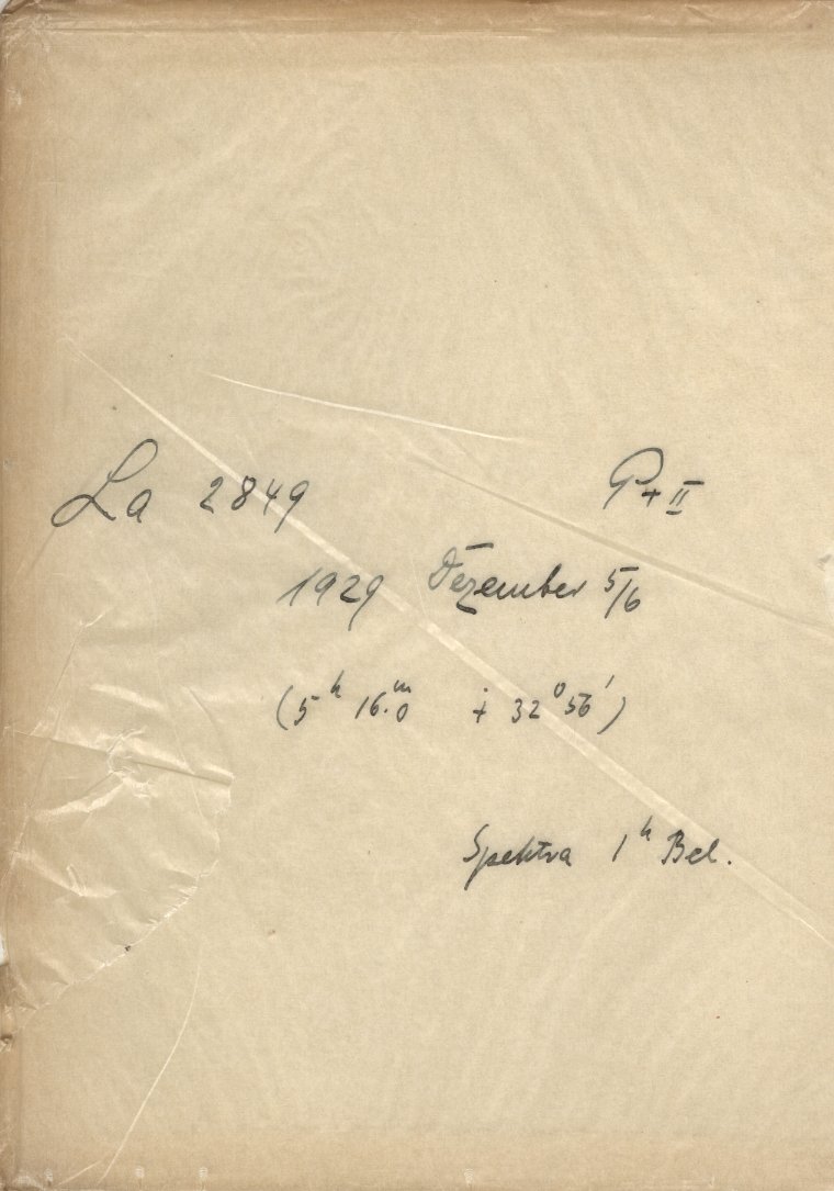 Plate envelope