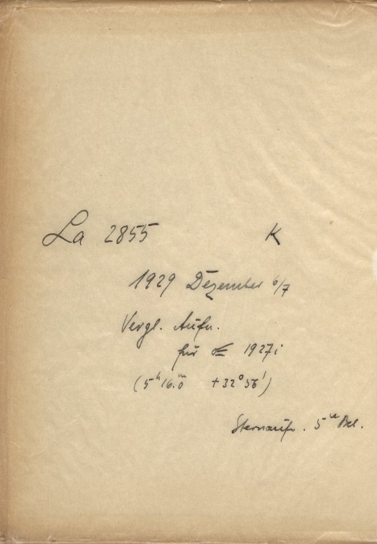 Plate envelope