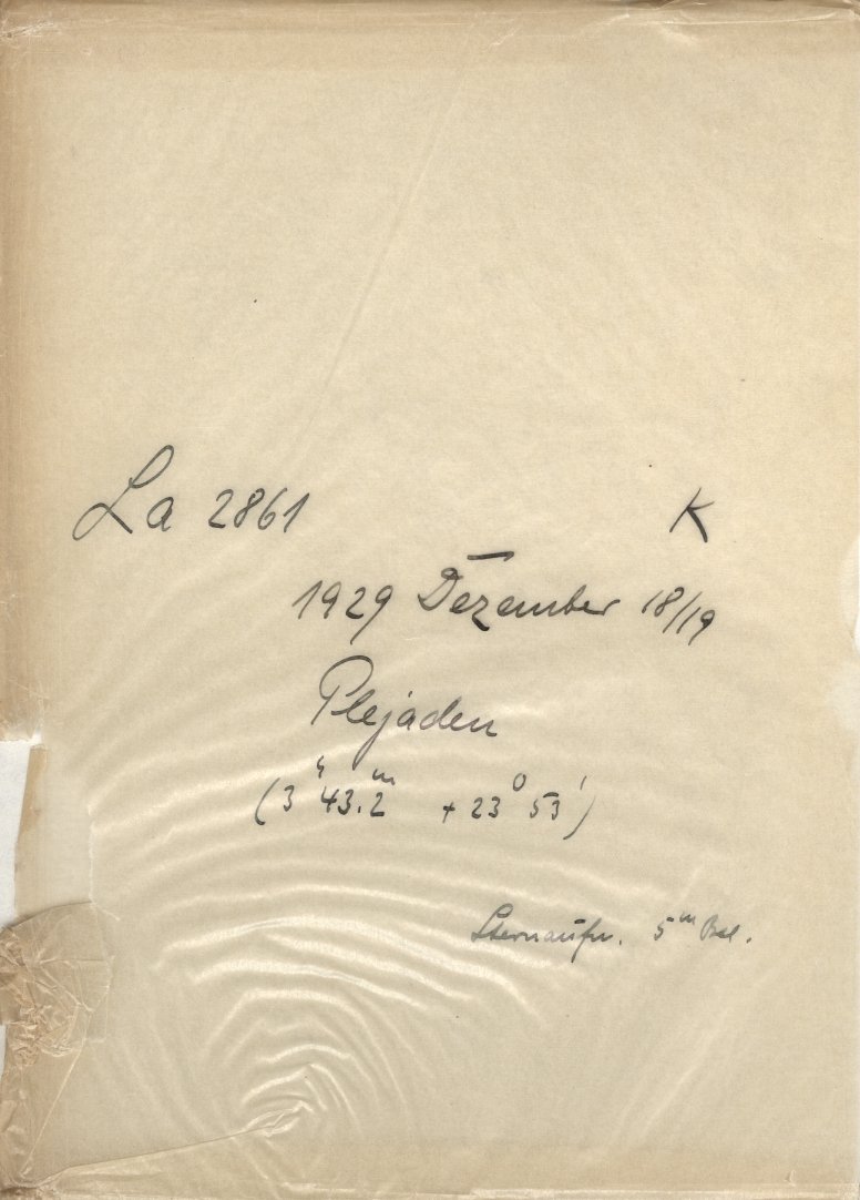 Plate envelope